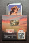 Bullion Baddies "NAUGHTY NO LIMITS" Dakota Dusk Silver Bar With COA 1 Of 50