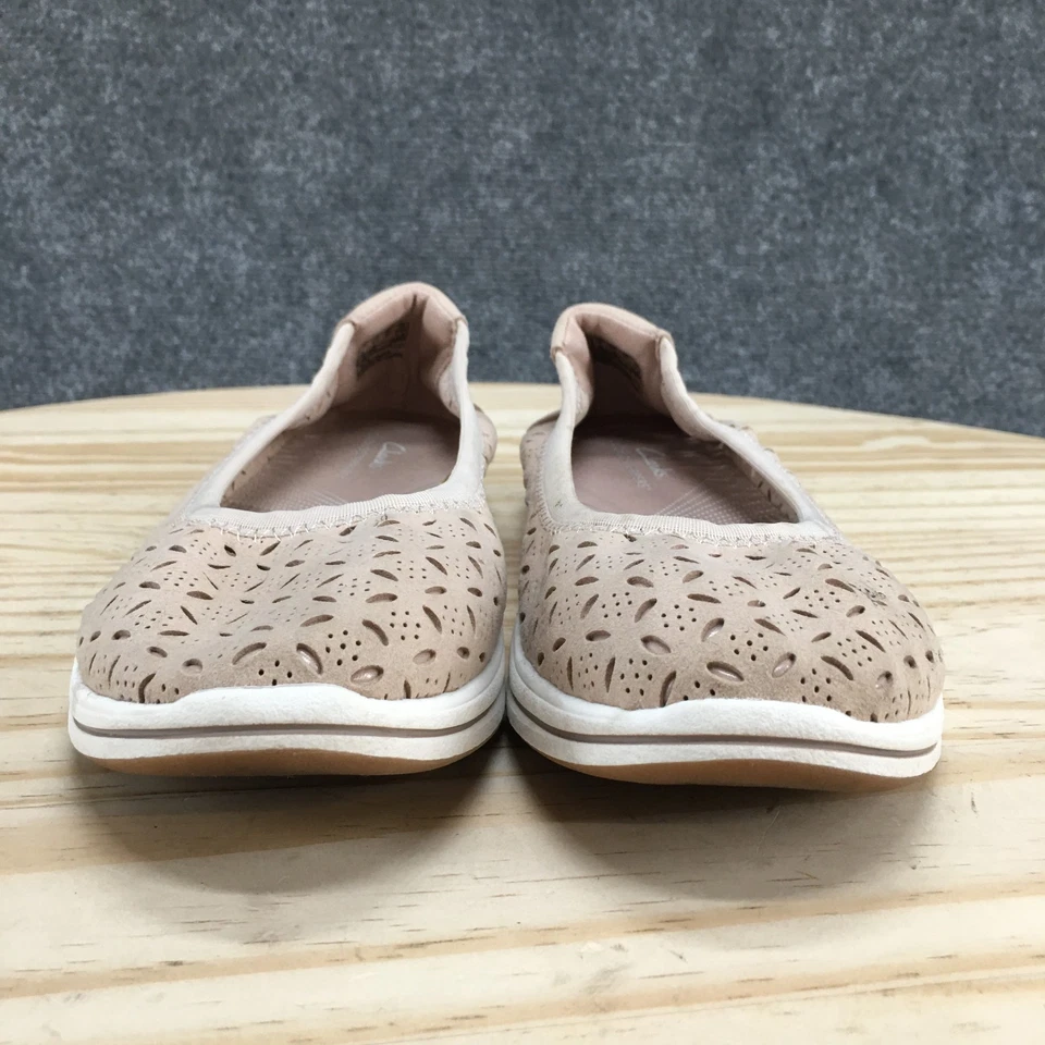 Clarks Cloudsteppers Zapatos Mujer 6.5 M Breeze Roam Ballet Planos Beige 26177231 Foto 4 de 4