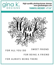 Gina K Designs Stamp Sets 4" x 4"