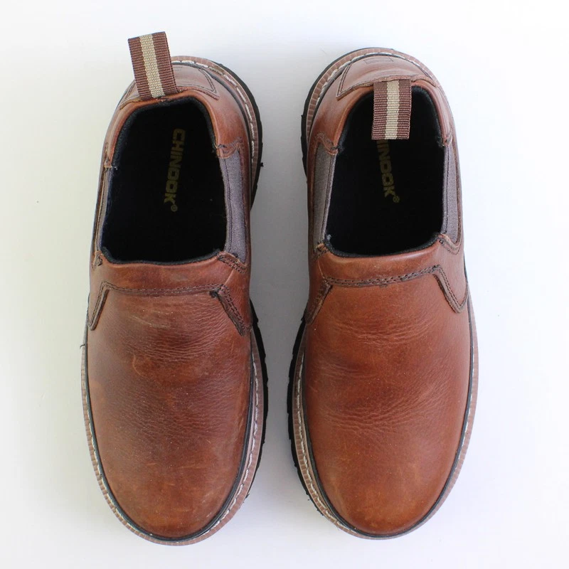 Chinook Calzado Caballo de Trabajo Bota Romeo Marrón Sin Cordones Para Hombre Talla 8.5 Foto 4 de 4