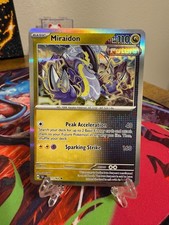 Pokemon Miraidon 121/162 Holo Rare TCG 2024 Temporal Forces Card