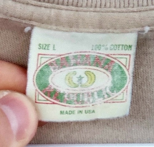 Vintage Banana Republic Travel Clothing Tee Shirt Large Made In USA - Picture 3 of 8