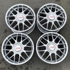 GENUINE SET OF 4 17” BBS RC 323 ALLOYS 4x100 BMW E30 MK1 MK2 GOLF MINI ASTRA VW