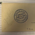 Jan 7 1933 Santa Rosa Maiden Voyage Grace Line Cover Columbia PM Cancel! — photo 2
