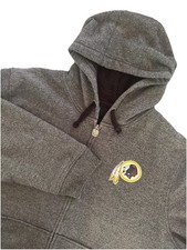Washington Redskins Hoodie NFL Pro Line Pullover Sweatshirt Men's 3XL Gray