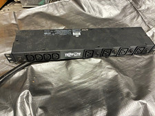 Tripp Lite PDU1230 12-Outlet 1U Rack Mount PDU, 120V 15A Black