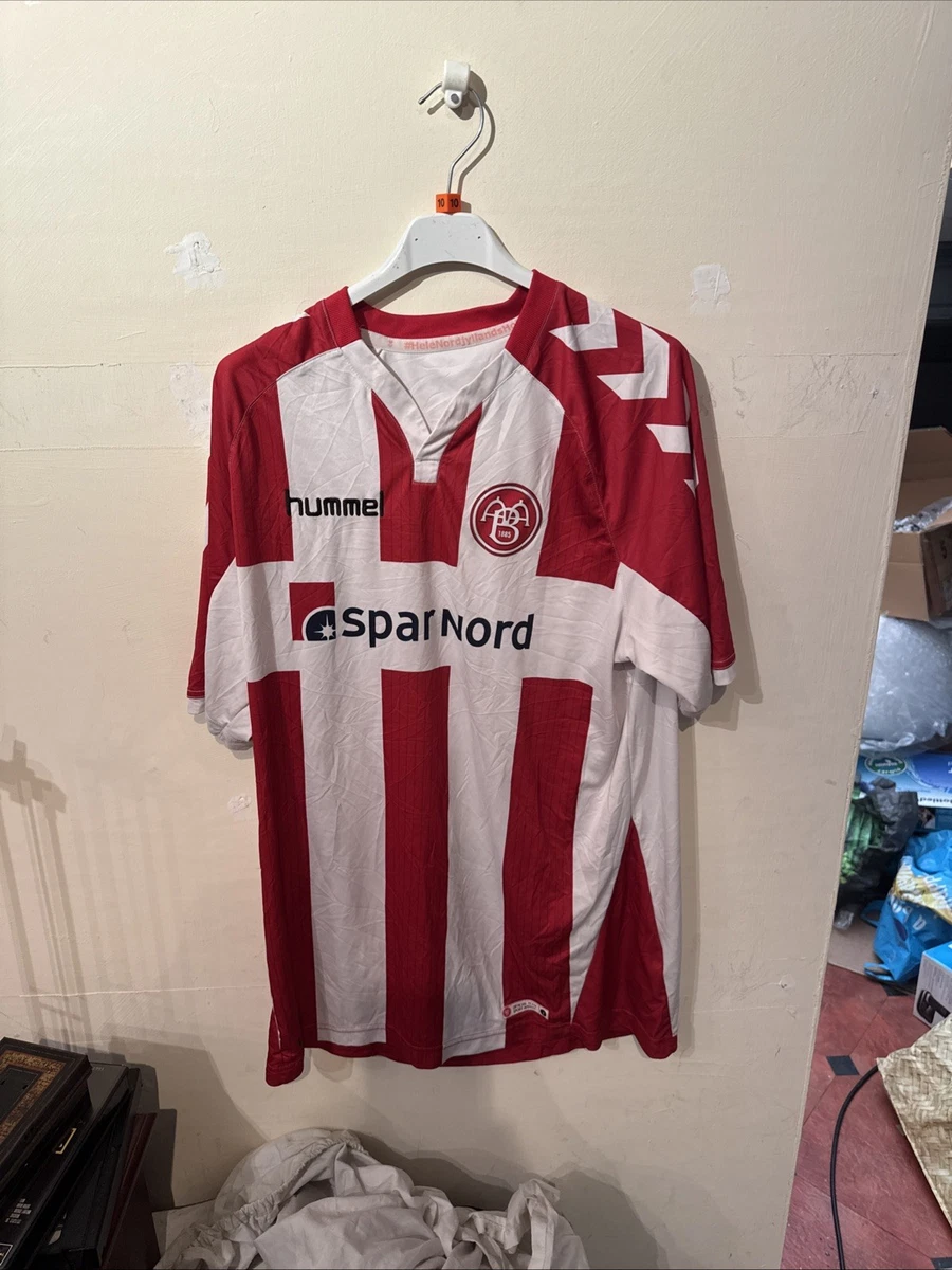 2017-18 Aalborg BK Hummel Home Shirt *As New* M 03-774 | Vintage Football Shirts
