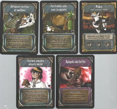 Drizzit - Kartenspiel - Pako Set 5 Karten Card