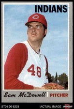 1970 Topps #650 Sam McDowell Indians 5 - EX