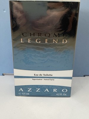 Azzaro Chrome Legend 4.2 Fl Oz EDT *VINTAGE BATCH* Old Formula*