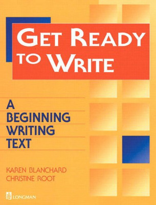 Get Ready to Write: A Beginning Writing Text