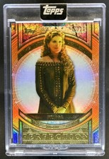 2025 Topps Marvel The Collector Frigga Perfection Orange #/25 Thor