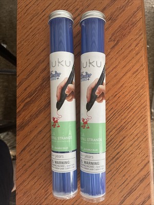 3Doodler Create+ Blue PLA Refill Strands 200 Ct Filament Juku MakerSpace STEAM