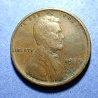 1909 Lincoln cent  VF