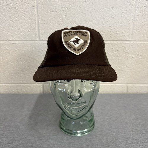 Pony Express Courier Corp Baker Industries Mesh Trucker Hat