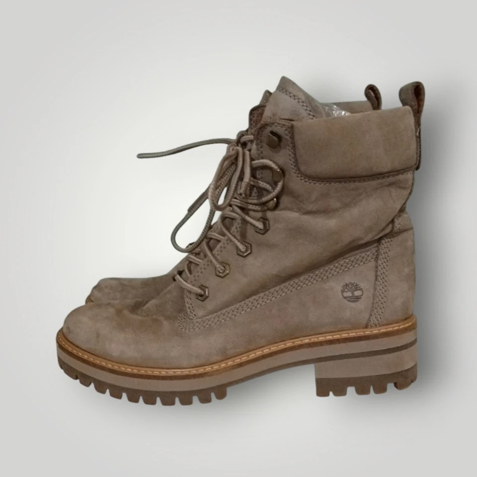 Timberland Courmayeur Lightweight Valley 6" Bota Taupe Nubuck Talla 9 A1RQX  Foto 4 de 4