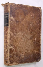 1853 ANTIQUE GENERAL RECEIPT BOOK VETERINARY FORMULARY VETERINARIAN MEDICAL BOOK