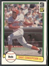 1982 Donruss Dave Concepcion #421 Cincinnati Reds