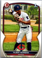 2023 Bowman 1st Edition #BPPF-86 Yilber Herrera
