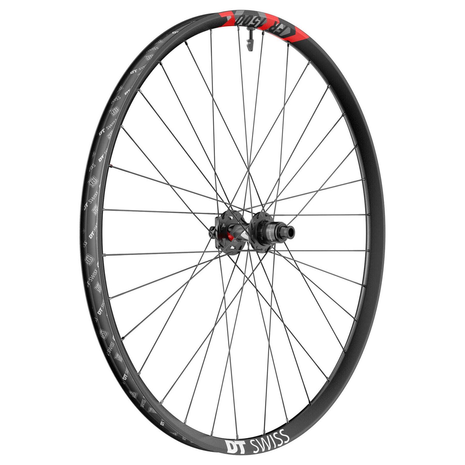 DT Swiss FR 1500 wheel, 30 mm rim, 12 x 148 mm BOOST axle, 29 inch rear