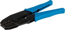 Silverline Ratchet Crimping Tool – 220mm Blue Hand Tool for Electrical Crimpi