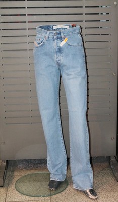 Diesel Jeans CHEYENNE stone neu schmaler Karottenschnitt 100% Baumwolle Vintage