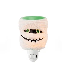 Scentsy Mummy UNDER WRAPS  Halloween Mummy Mini Wall  Plug In 3.5"