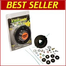 Universal Fixed Dual Line Trimmer Head with Pre-Cut Line from 0.095-0.155