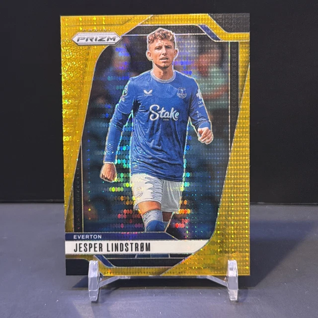 Jesper Lindstrom 2024-25 Panini Prizm Premier League Gold Pulsar Prizm /10