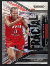 2025 Panini Prizm - Kelsey Mitchell #3 - Fractal Indiana Fever