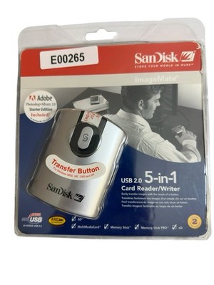 Sandisk Imagemate 5-In-1 Usb 2.0 Flash Memory Card Reader SDDR-99