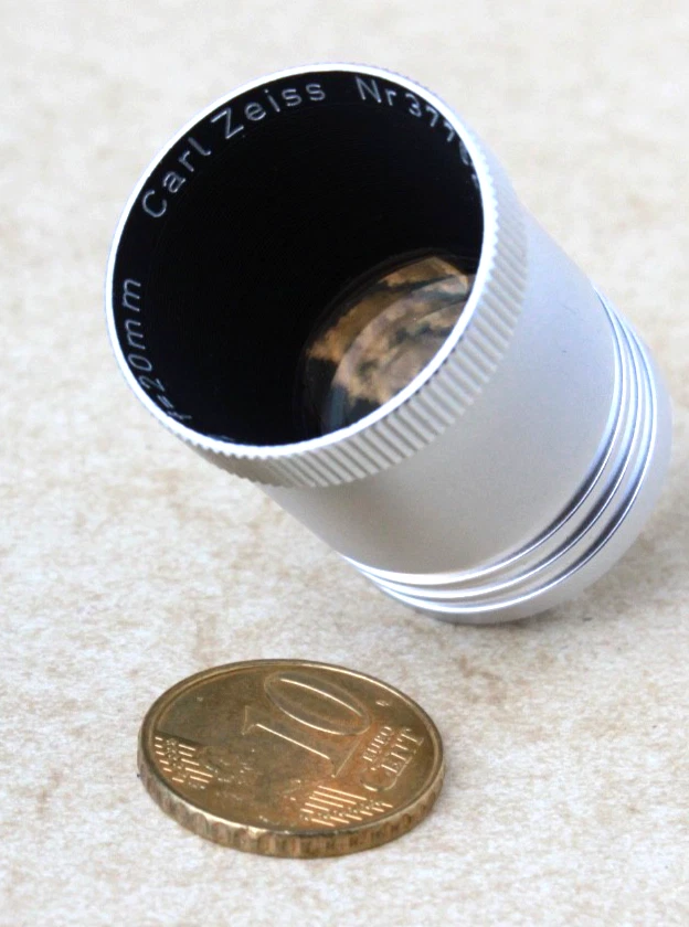 Zeiss P-Sonnar 1:1,2/20 mm Projektions-Objektiv für 8 mm Schmalfilm, neuwertig - Bild 2 von 4