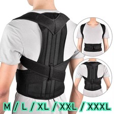 Reinforced Belt Lumbar Column Posture Corrector Vest Adjustable Back Support Str
