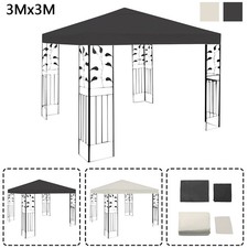 Ersatzdach Zeltplane Party Grill-Pavillon einfacher Gartenpavillon Pavillon 3x3m