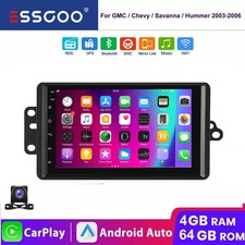Apple CarPlay For 2003 2004 2005 2006 Chevrolet Silverado Car Stereo Radio+AHD