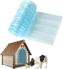 Dog Door Replacement Flap Plastic Vinyl Door Strips Transparent Dog House Door F