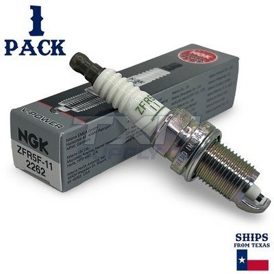 1 Pack NGK V-Power 2262 Spark Plugs ZFR5F-11