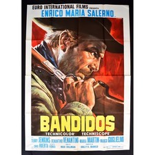 manifesto BANDIDOS enrico maria salerno jenkins dillaman western A260