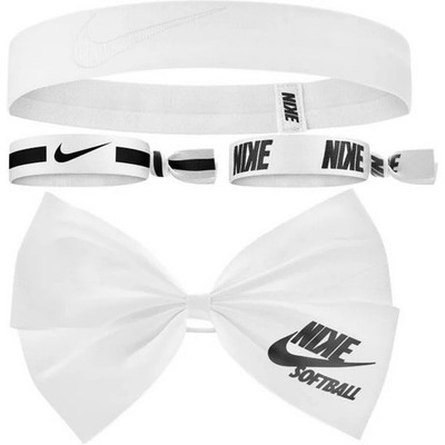 NIKE SOFTBALL GAME-READY HAIR PACK WHITE - ONE SIZE