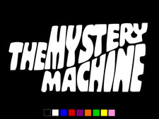 THE MYSTERY MACHINE SCOOBY-DOO Vinyl Decal Car Window Wall CHOOSE SIZE COLOR