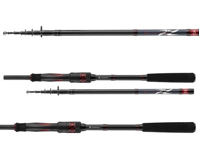 Daiwa Ninja X-Compact Spin 2,45m 15-50g Tele Spinnrute Teleskoprute