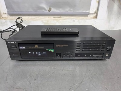 Sony CDP-597 CD Player Compact Disc Player mit Fernbedienung