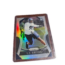 2019 Panini Prizm - Rookies L.J. Collier #380 Silver Prizm (RC)