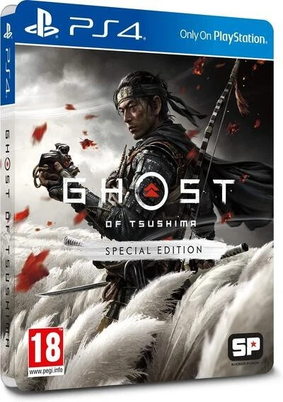 Ghost Of Tsushima - Special Edition - PS4 - playstation 4 steelbook limited