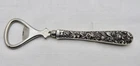 S. Kirk & Son  Sterling Silver Handle Repousse Bottle Opener 5-7/8 inch