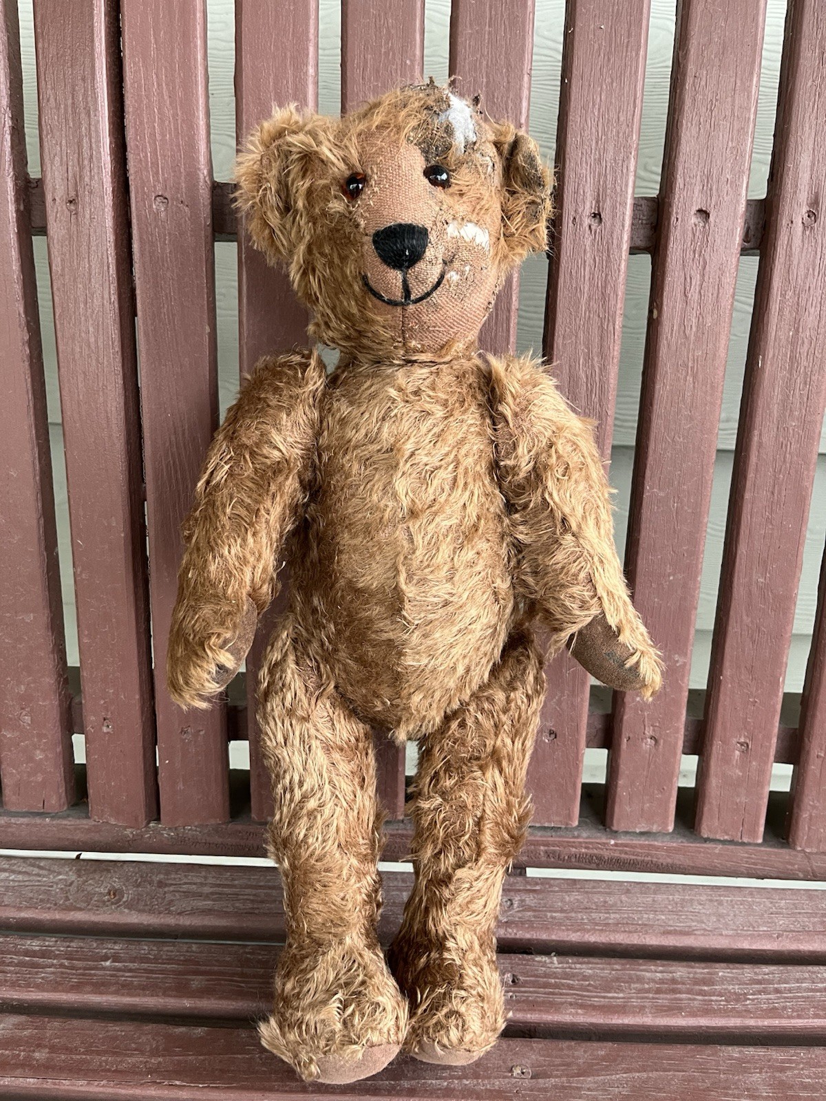 Vintage Mohair Artist Teddy Bear 16 Inches Tall