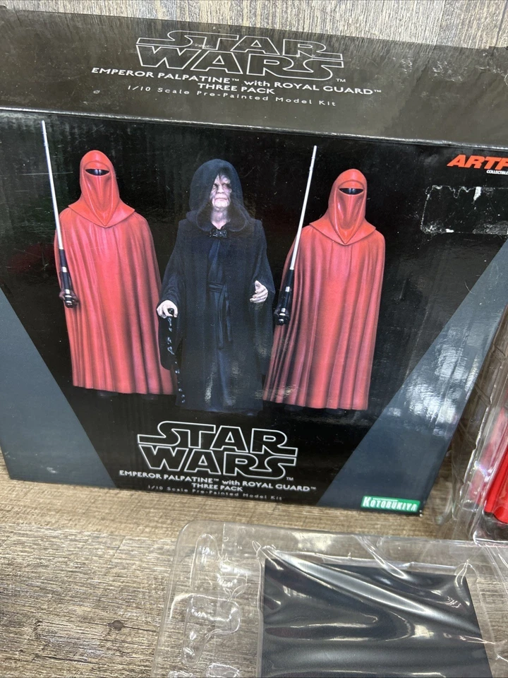 Star Wars 1/10 Emperador Palpatine con Guardia Real Paquete de 3 Foto 2 de 4
