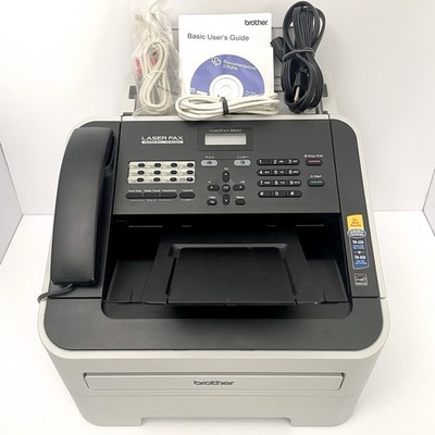 TESTED Brother IntelliFAX 2840 High Speed Laser Fax w/ NEW TONER! Pg Count 700!