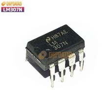 5PCS Brand Used National Semiconductor LM307N DIP-8 Operational Amplifiers