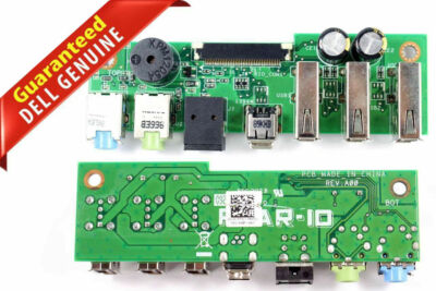 Genuine Dell Studio Hybrid 140G Back USB Firewire Audio I/O Panel Board X339C
